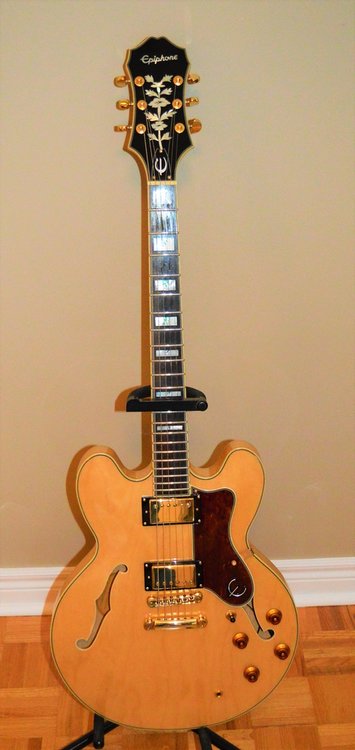 Epiphone Sheriton - Natural - Front - Doug's .jpg