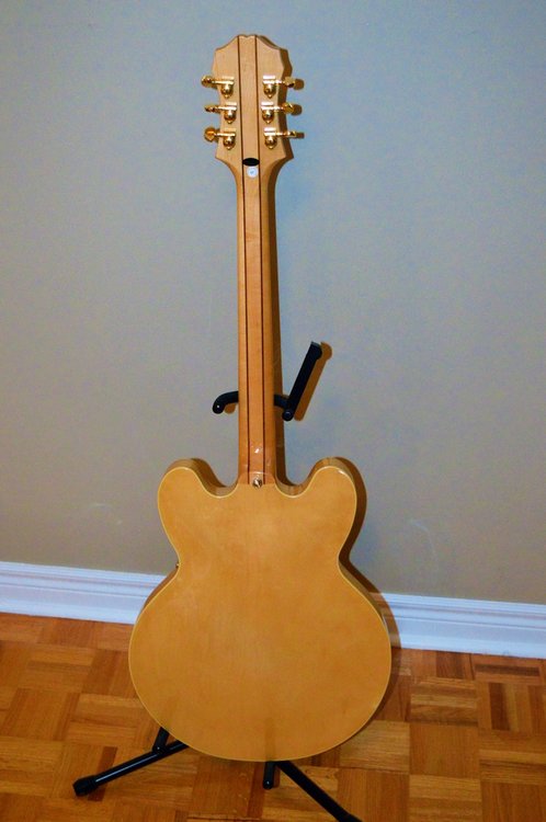 Epiphone Sheriton - Natural -  Back - Doug's .jpg