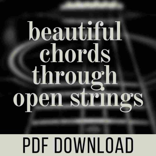 More information about "Beautiful Chords Through Open Strings"