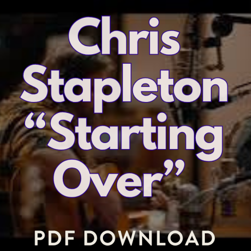 More information about ""Starting Over" by Chris Stapleton (Guitar Part)"